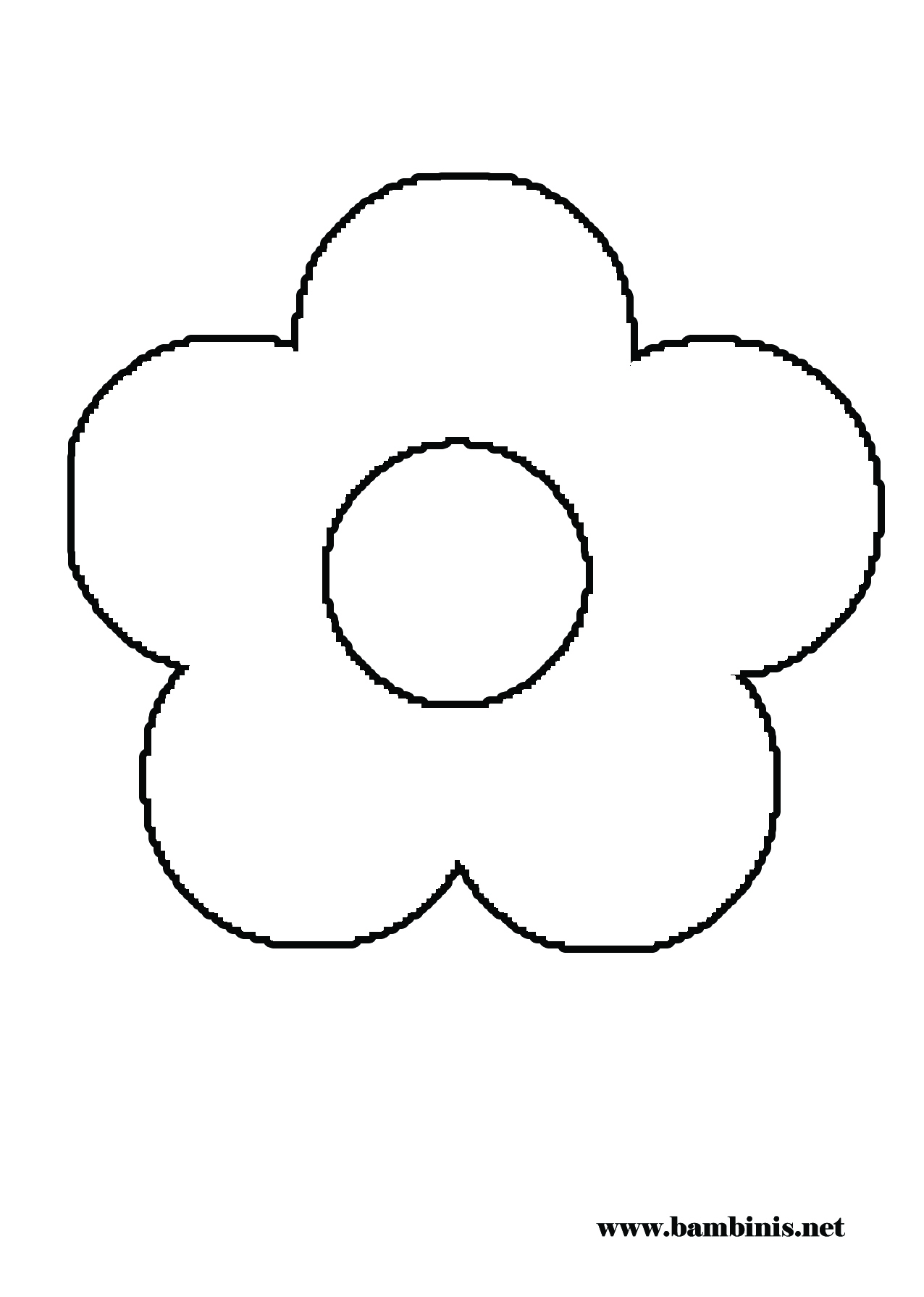 flower coloring page