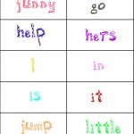 sightwords Pre-primer2