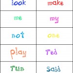 sightwords Pre-primer3