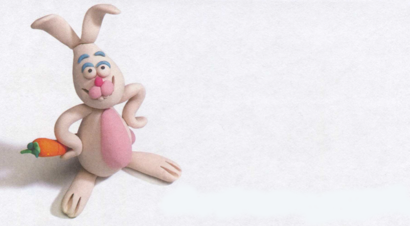 playdough bunny