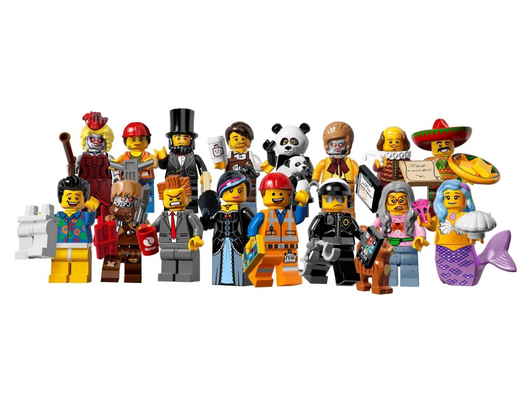 legomovie figurine set