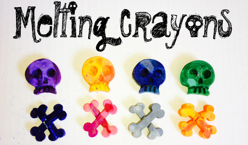 melting crayons