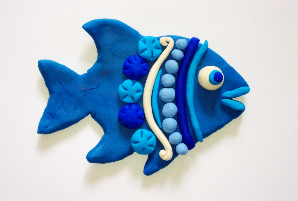 playdough fish