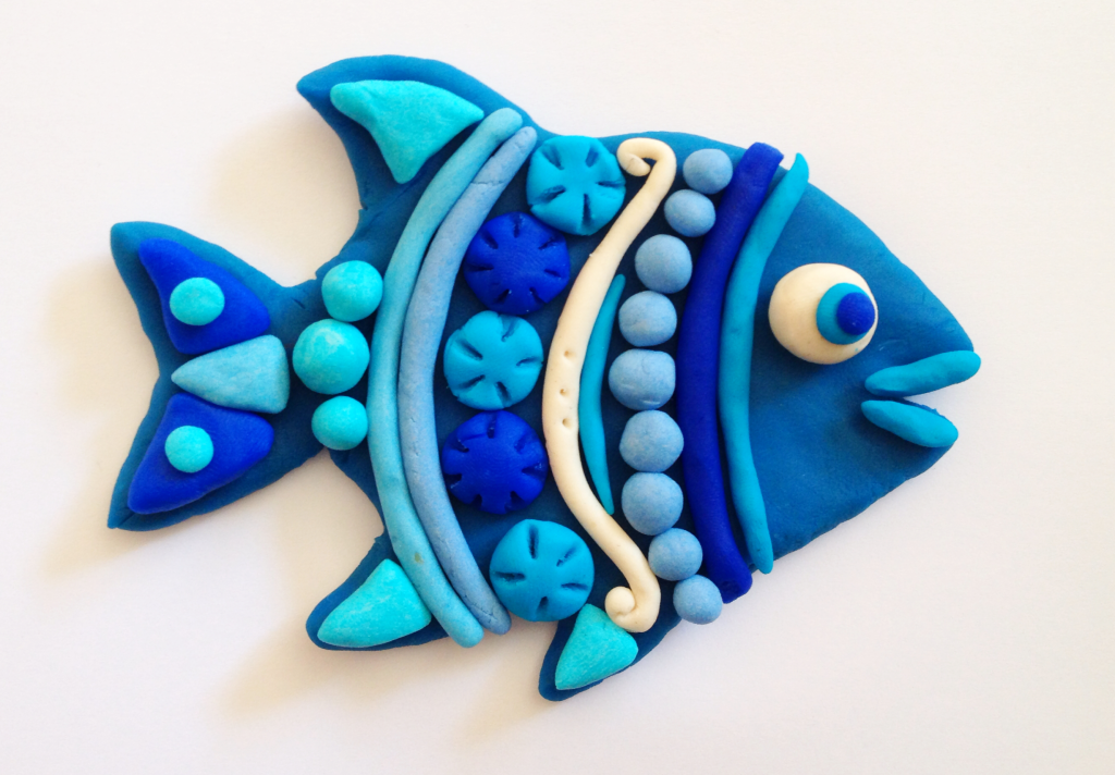 playdough fish