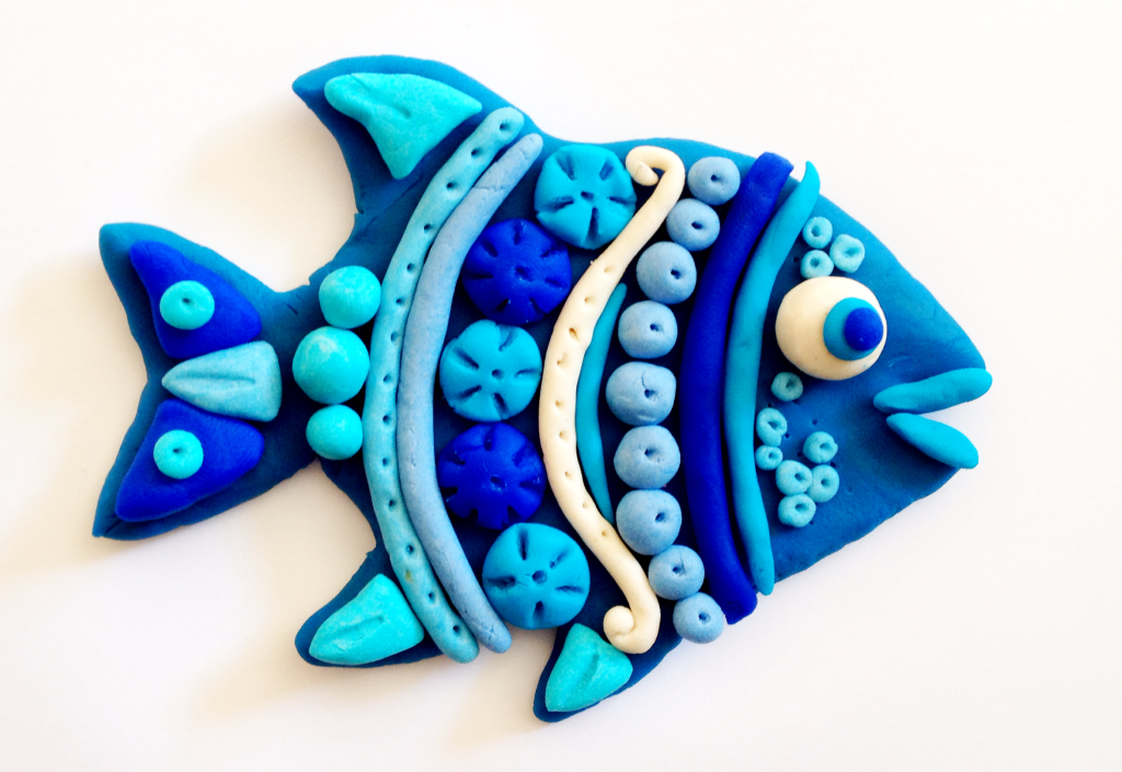 playdough fish