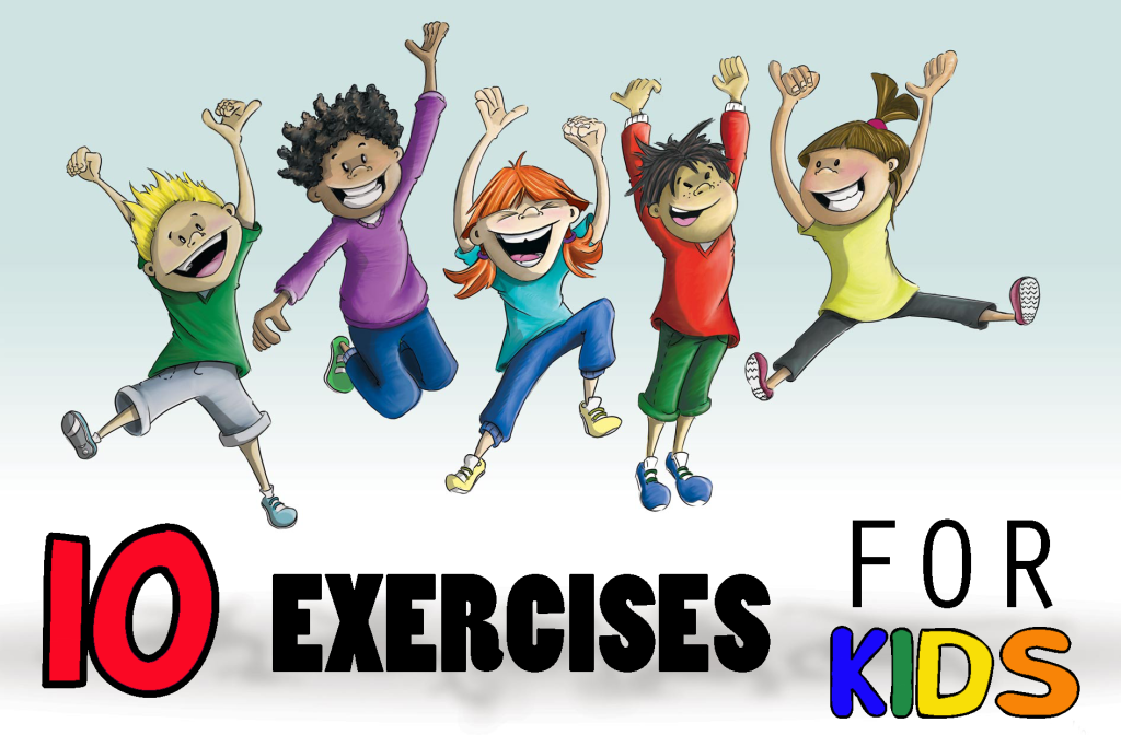Are You Raising a Couch Potatoe? 10 Easy Exercises For Kids.