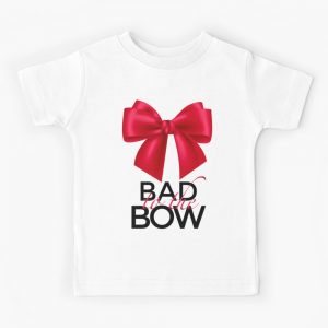 Bad to the Bow Kids T-Shirt